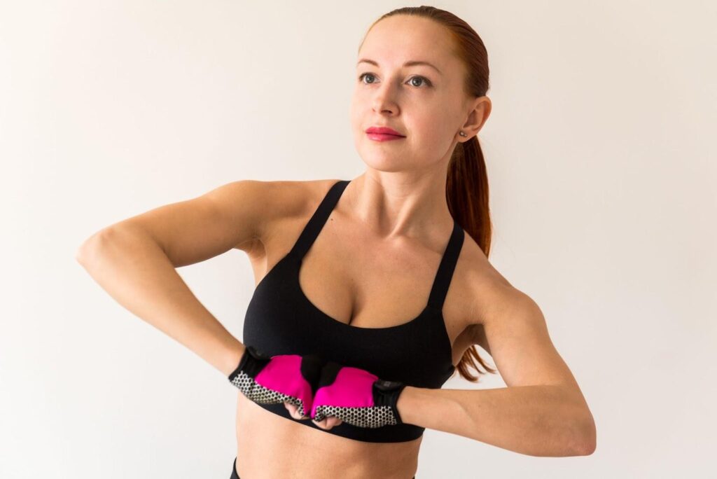 How long to wear a sports bra after breast augmentation on sale